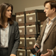 Sonya Cassidy and Bronson Pinchot
